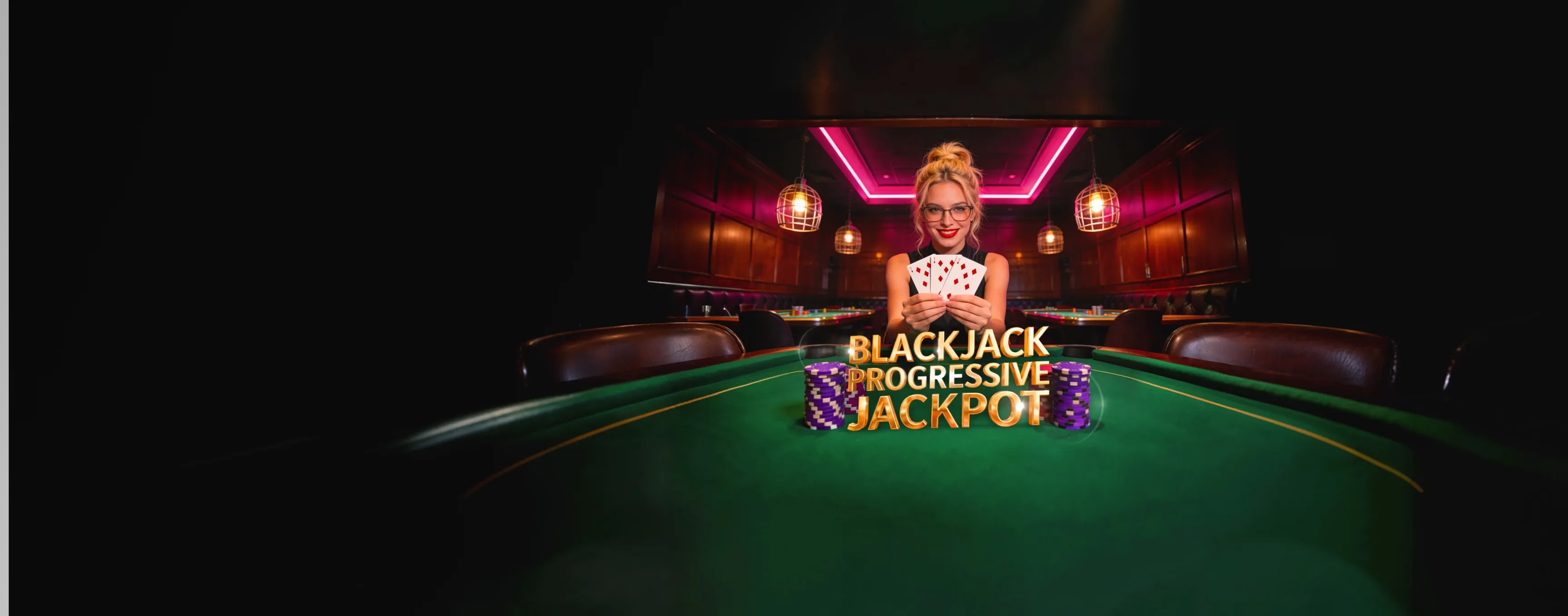 Super 7-7-7 Blackjack Progressive Jackpot