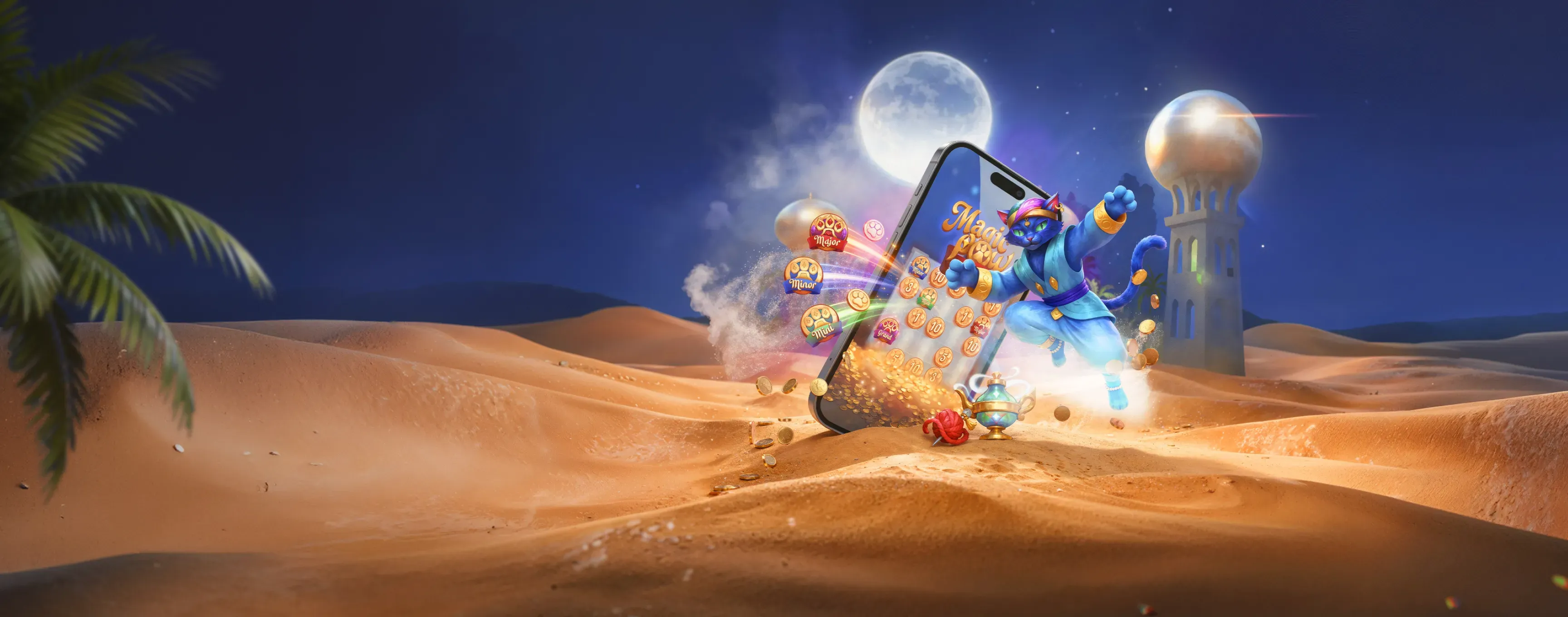 NGR Magic Paw Galaxy Casino