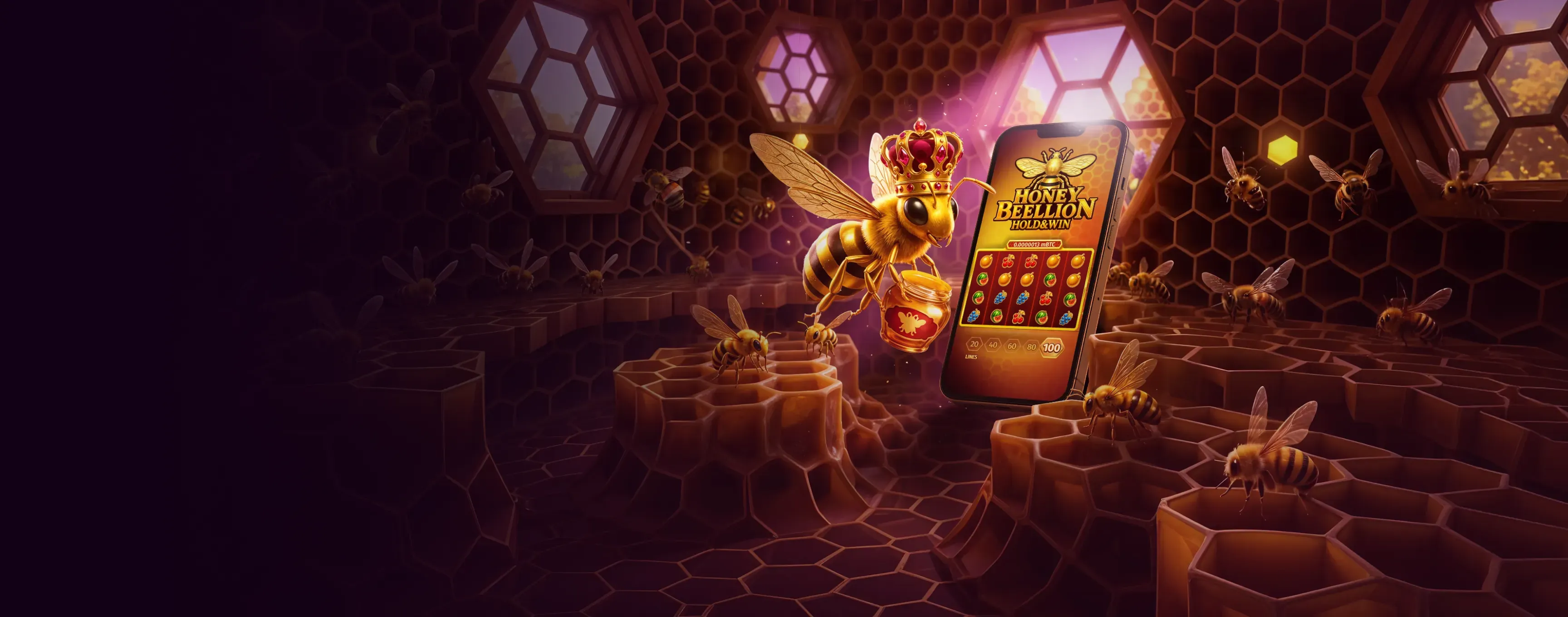 NGR Honey Beellion Casino Galaxy