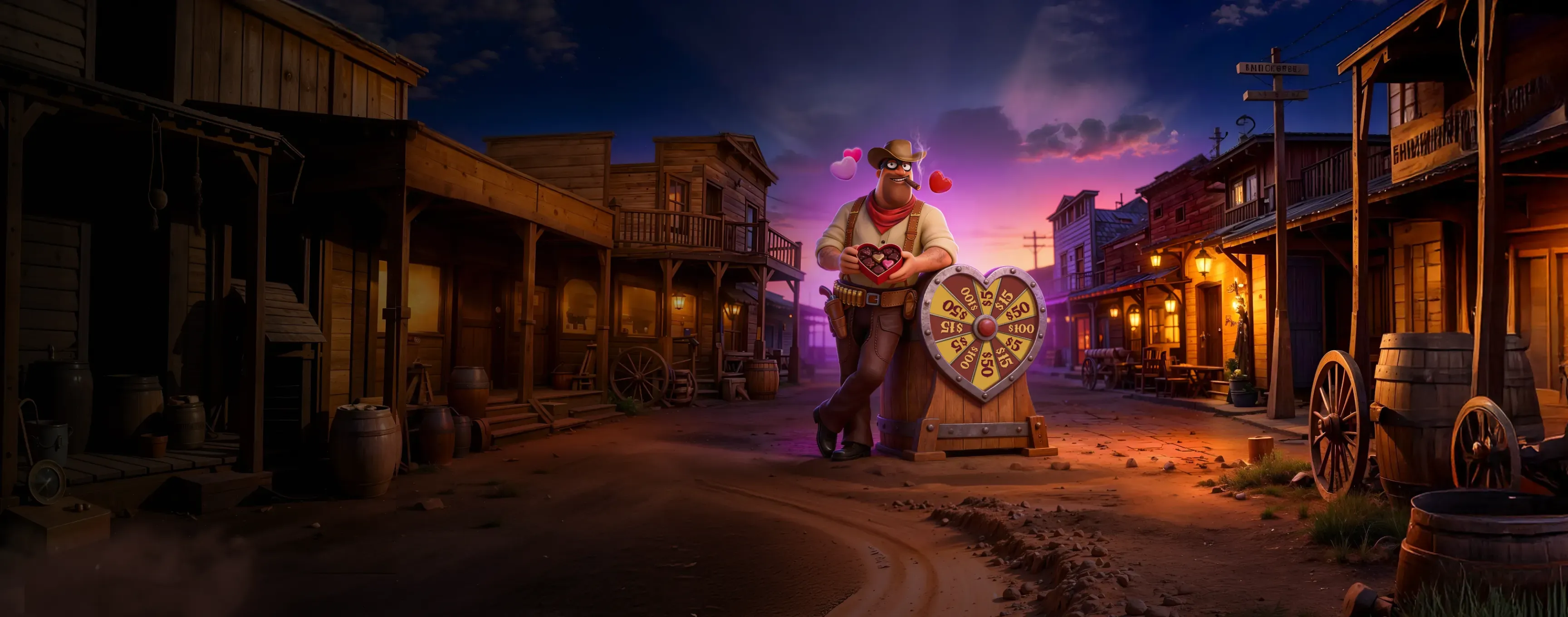 Valentines Spin and Win