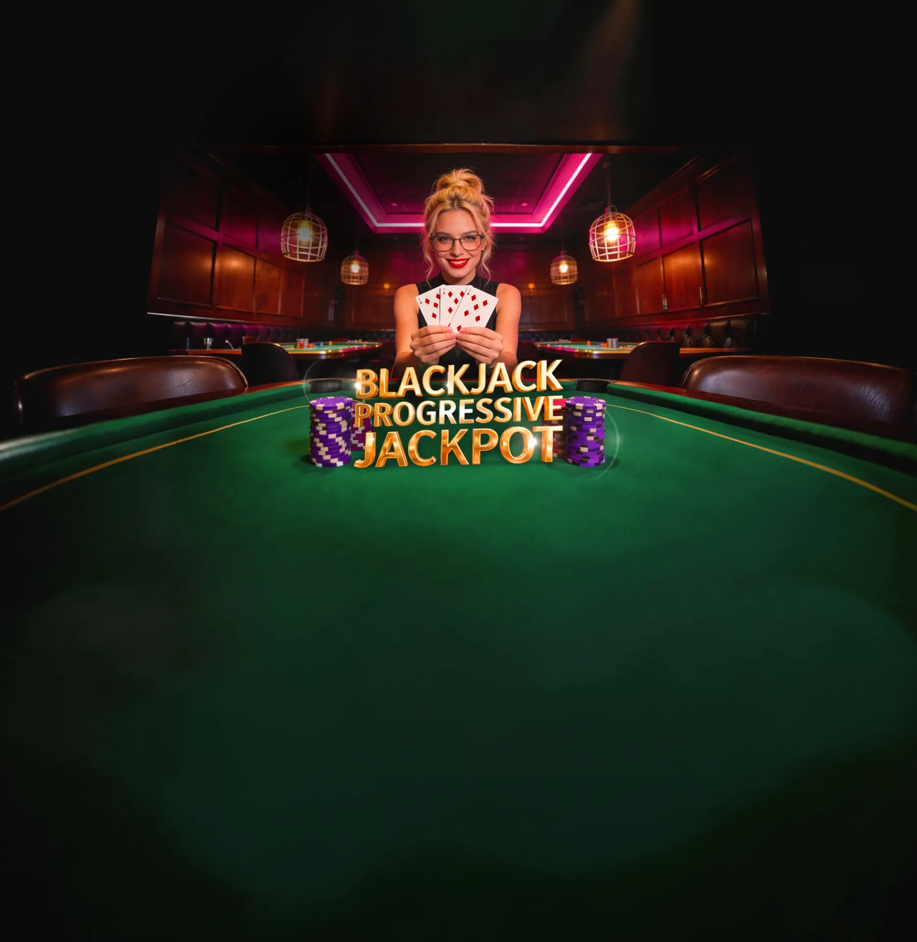 Super 7-7-7 Blackjack Progressive Jackpot