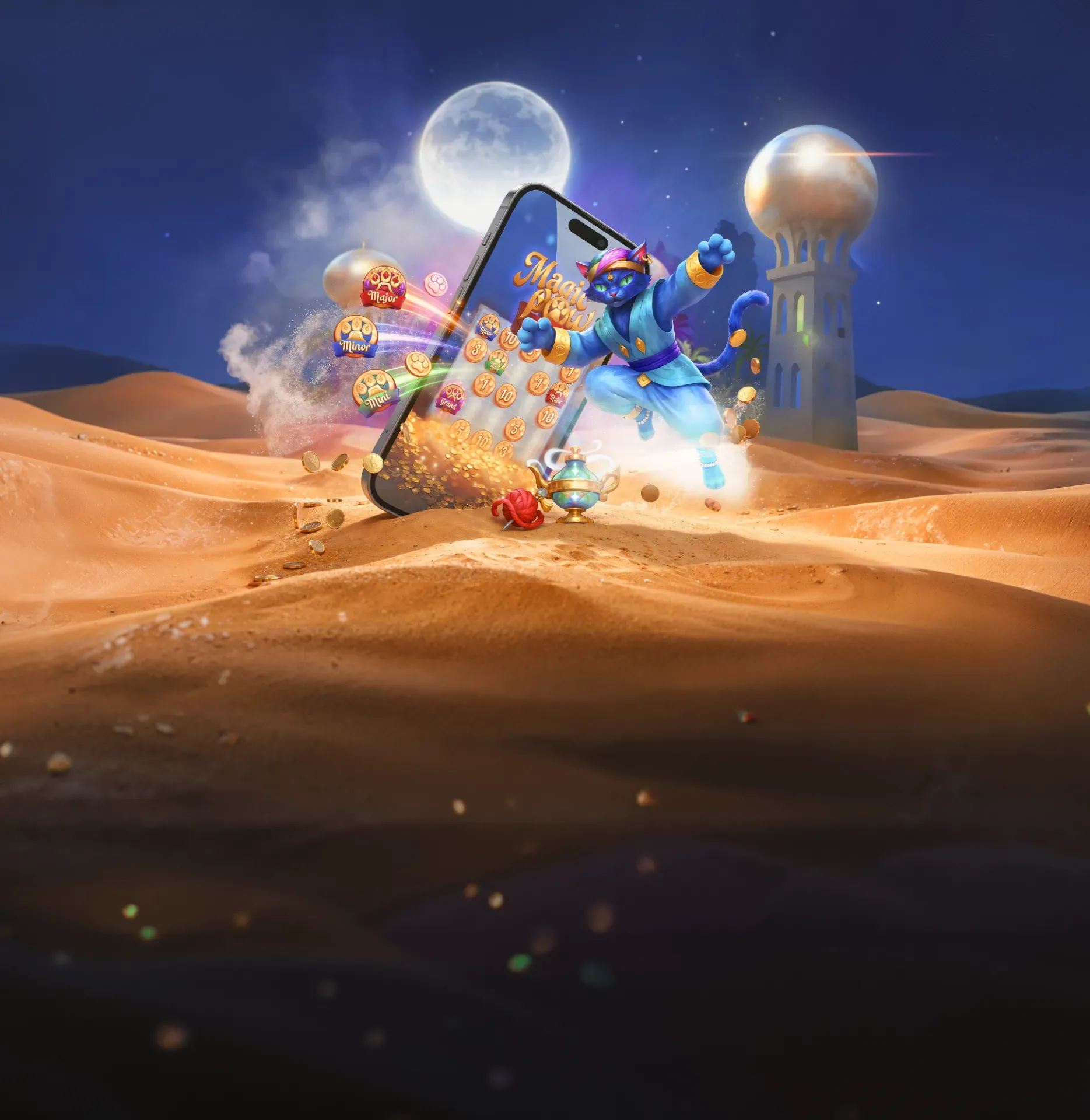 NGR Magic Paw Galaxy Casino