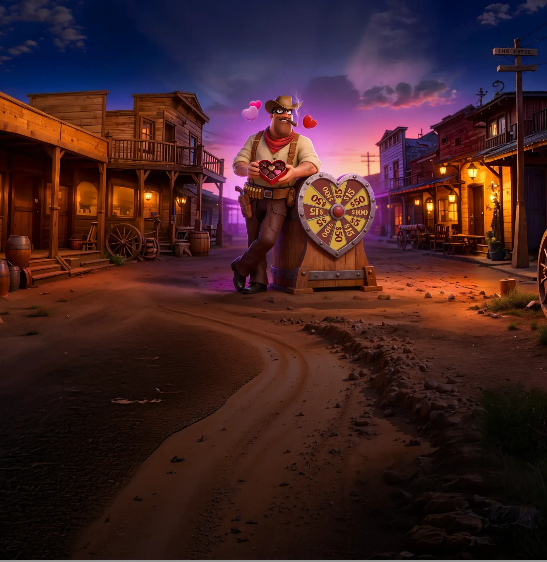 Valentines Spin and Win