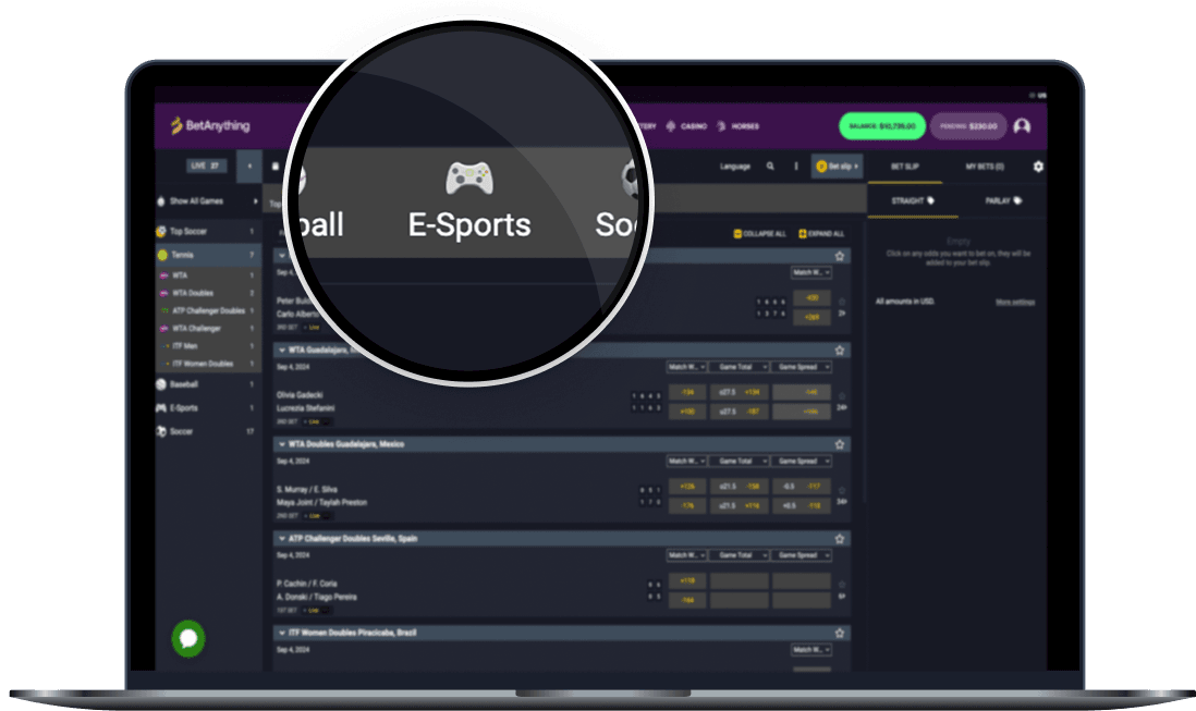 E-Sports content